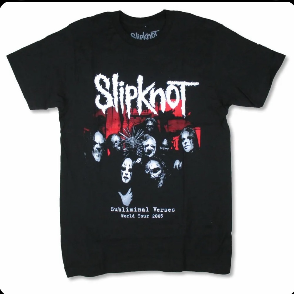 Slipknot Subliminal Verses 2005 Concert Tee